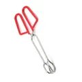 Kitchen stainless steel canning jar lifter with red anti-slip handles for a safe grip - Red Jar Lifter Tong