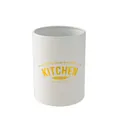 Minimalist milk white kitchenware storage tube for organizing various cooking utensils - Utensil Holder / Cream