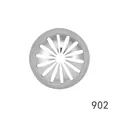 Professional model 902 extra large stainless steel icing piping tip for cake cream decoration - Style 902 (Single)