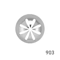 903 large seamless 304 stainless steel piping nozzle for cream flower cake decoration - Style 903 (Single)