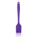 Professional purple one-piece heat-resistant silicone basting brush for grilling - Small Integrated Style (YS-09) / Purple