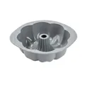 Flower-shaped non-stick silicone cake mold in gray finish for home DIY baking - Pumpkin Shape (HX20260627) / Gray