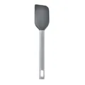 Professional gray heat resistant silicone spatula for cake decorating and mixing - Gray