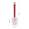 Large 14-inch long red handle silicone spatula with heat resistant white head for cake DIY - 14 Inch T-Spade (Red Handle)