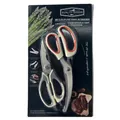 Professional stainless steel multi-function kitchen scissors and BBQ shears set with TPE handles - Two-Piece Set (HX-1626) / Blister Card Pack