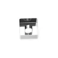 Durable stainless steel square mousse ring with pusher plate for DIY cake baking - Square / Bag Packaging