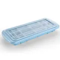 Vaschetta per cubetti di ghiaccio in silicone azzurro a 18 scomparti - Blu Elegante