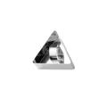 Triangular stainless steel mousse ring cake mold with pusher for DIY baking - Triangle / Bag Packaging