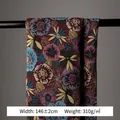 Monet style floral oil painting jacquard fabric for sewing DIY, 146cm width, 310g/sqm weight - Monet Jacquard (02#)