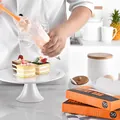Set of 50 disposable thickened PE pastry bags for cake decorating and baking - Pack of 50