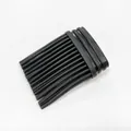Durable black silicone replacement brush head for BBQ grilling and baking DIY tools - Universal Brush Head (No Handle) / 304 Stainless Steel