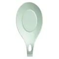 Large mint green silicone spoon rest for kitchen counter or stovetop - Spoon Rest