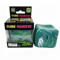 Cubo antistress marmorizzato verde e blu con scatola, giocattolo a pressione lenta relax - Con Confezione al Dettaglio / colori misti casuali