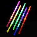 Juego premium de cinco barras luminosas LED de colores para fiestas y conciertos - Versión Mejorada Reforzada de Cinco LED / Rojo