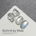 XQ18-M Cool Boiled Water high density cat-eye nail gel kit with transparent 3D bear charm - Cool Boiled Water (XQ18-M)