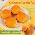 Slow rising hamburger-shaped squishy stress relief toy for sensory play and decompression - Burger Squishy (5cm/Small Type) / Colorful