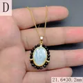 Detail of Virgin Mary Guadalupe pendant necklace with white mother of pearl and black beads - Black Spinel Color Style (D)