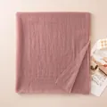 Premium lightweight dusty pink cloud yarn cashmere scarf for office shawl and spring - 85*190cm / Lotus Pink Purple