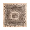 Elegant square leopard print scarf with neutral tan and black animal pattern - Leopard Print Style (FH26-6115-3) / 65cmx65cm / Beige