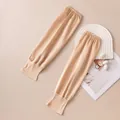 Manguitos de seda champagne con protección solar para mujer ciclismo y conducción - Champaña (FHZ26D12-90459-4)