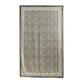 Mulberry silk scarf featuring an intricate vintage floral lace print in olive and beige tones - 176*110cm / Grey Brown Lace (FHZ25-90189-2)