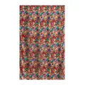 Vintage oil painting style cat pattern mulberry silk scarf for women's spring fashion - Orange Purple Funny Cat / 176*110cm