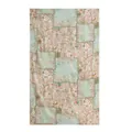 Elegant Hangzhou mulberry silk scarf with traditional magnolia and bird print shawl - 176*110cm / Bud Green Branches