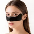Premium black silk sun protection mask featuring breathable fabric for eye corner coverage - 3D Eye Corner Protection Style (FHZ25D12-90132-1)