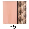Elegant peach and snakeskin print satin scarf for women, lightweight sun protection shawl. - Coral Snake Print (FH25-QC-2-5) / 85x180cm