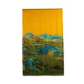 Elegant long 100% silk scarf featuring a traditional Chinese landscape painting print - 170x55cm / Landscape Painting (FHZ24-9383-1)