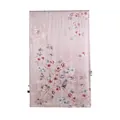 Elegant mulberry silk scarf for women featuring a delicate pink rose floral print - 170x55cm / Peach Blossom (FHZ24-9506-1)