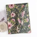 Elegante sjaal met roze bloemenprint van imitatiekasjmier voor dames in de winter - Groen