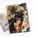 Elegant oil painting floral print scarf in imitation cashmere for winter warmth - Retro Oil Painting Floral (FH23-5404-1) / 65x190cm / Black Base