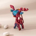 Handmade mulberry silk deer charm doll with traditional patterns for bags and gifts - Deer Pendant (FHS25-3003-3)