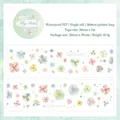 Cinta adhesiva decorativa de PET de calidad con diseño de pétalos para diario - Sky Petals