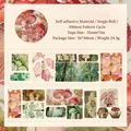 Vintage forest mushroom theme die-cut masking tape for DIY scrapbooking journaling - 55mm*2m / Woods Mushroom