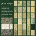 Mossy Whisper vintage floral scrapbook paper collection 60 sheets for DIY journaling decor - Mossy Whisper / 60 Cards