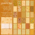Papel vintage para scrapbooking Golden Ray 60 hojas para diario DIY, pack 80x50mm - Golden Ray / 60 Tarjetas