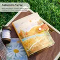 Autumn landscape photocard binder with 80 card slots and waterproof PP cover design - 40 Pages/80 Pockets / Autumnal Landscape