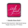 High-density rosy red water-based ink pad for DIY stamps and creative scrapbooking - Rosy Haze