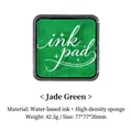 Professional high density water-based ink pad in jade bud green color for DIY scrapbooking - Jade Bud Green