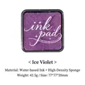 Professional high-density water-based ink pad in ice purple for DIY scrapbooking - Icy Purple