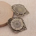 Colgantes vintage de aleación de zinc bronce antiguo con reloj y engranaje para joyería - Bronce Antiguo