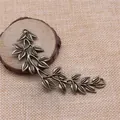 Antike Bronze Blatt Zweig Verbinder für DIY Schmuckherstellung und Anhänger Design - Antikbronze