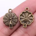 Antique bronze peacock animal pendant charm for DIY jewelry making and clothing accessories - Peacock Shape (A13288) / Antique Bronze