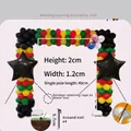 Detailed dimensions of balloon arch frame kit with height and width measurements - Arch Kit Small