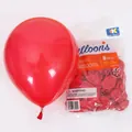 100 Pack of classic 9-inch red latex balloons for party and birthday decoration - 10" / 100pcs Pack / Matte Red