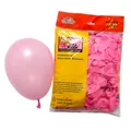 Paquete de 200 globos de látex rosa gruesos de 5 pulgadas para decoración de bodas y fiestas - 5 Pulgadas (200 Unidades/Paquete) / Rosa