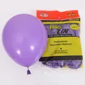 Palloncino professionale in lattice opaco viola da 10 pollici con la confezione - Confezione da 100 pezzi / Viola