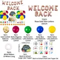 Comprehensive back to school balloon kit for classroom opening ceremony decoration. - Back To School Party Kit Six (DAC200)